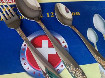 Столовый набор ZEPTER, 36 предметов, нержавейка, новый в отличном состоянии