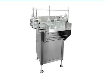 Накопительный стол для конвейера (круглый, с приводом)