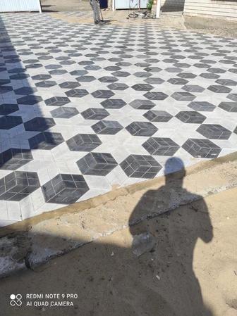 Укладка брусчатка