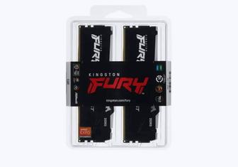 Оперативная память DDR-5 Kingston Fury RGB 16gb. ДВУХКАНАЛ