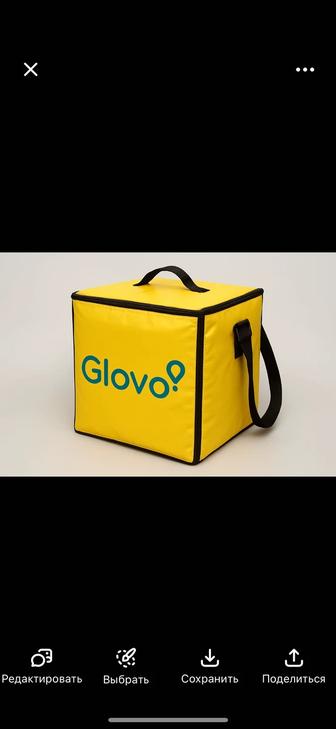 Термо сумка для доставки еды