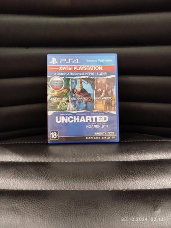 Uncharted Коллекция ps4, ps5