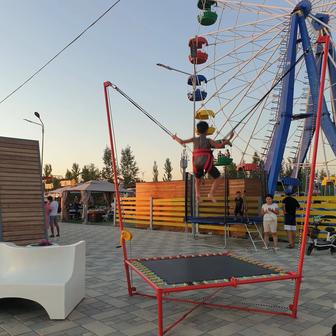 Тарзанка банджи батут)