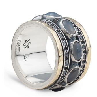 Кольцо DAVID (оригинал) антистресс-украшение с крутящимся механизмом.