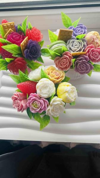 Букеты и композиции из мыло