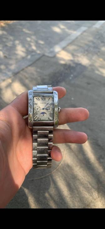 Cartier tank moonphace