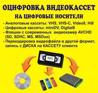 Оцифровка видео