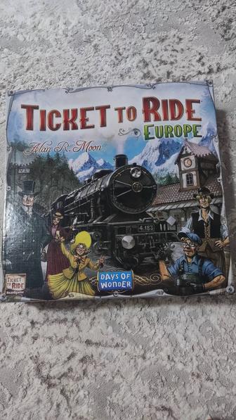 Продам настольную игру Ticket to Ride Европа