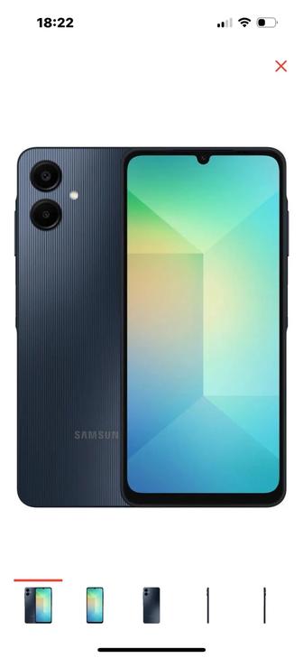 Смартфон Samsung Galaxy A06 4 ГБ/64 ГБ черный