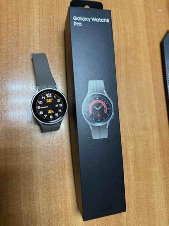 Смарт-часы Samsung Galaxy Watch 5 Pro 45 мм серый оригинал с документами