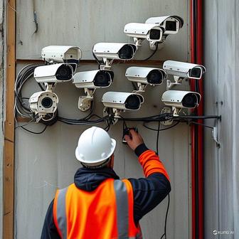 Установка видеонаблюдения дешево