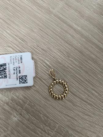 Подвеска золотая 585 Lucente 1.47 гр