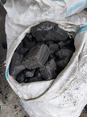 Көмір қапта/Уголь в мешках