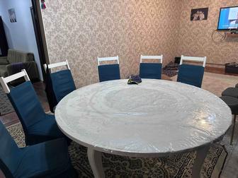 Россиский Стол 6 стулями