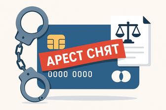Снятие ареста с карты, график платежей, услуги юриста