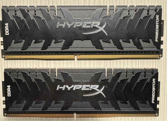 DDR4 DIMM 16Gb/3200MHz Kingston HyperX Predator, 2x8Gb Kit, Black, BOX