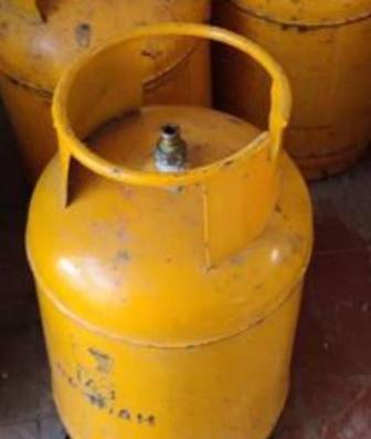 Баллоны газовые желтые