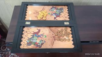 Комбо Нарды и Салфетница