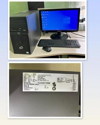 Компьютер (монитор, процессор, мышка и клавиатура)