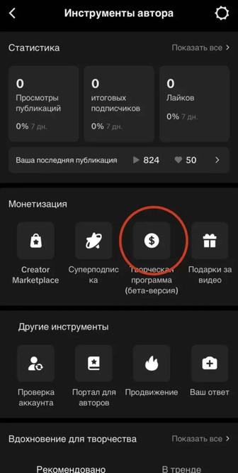 ТикТок Монетизация