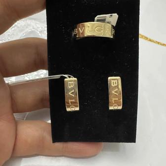 Комплекты 585 золото Булгари