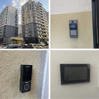 Установка видеодомофонов. Монтаж камер и видеодомофонов