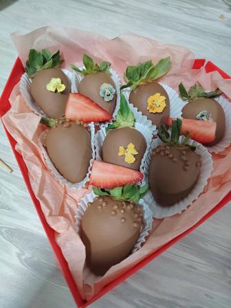 Клубника в бельгийском шоколаде