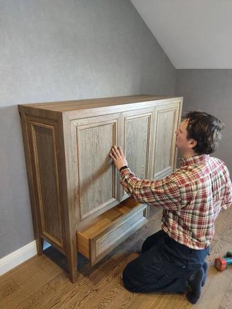 Замена фурнитуры, фасадов, столешниц