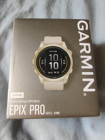 Смарт-часы Garmin EPIX PRO (GEN 2) Sapphire Edition, Soft Gold