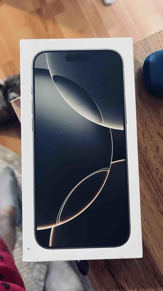 Apple 16 pro max Titanium 256