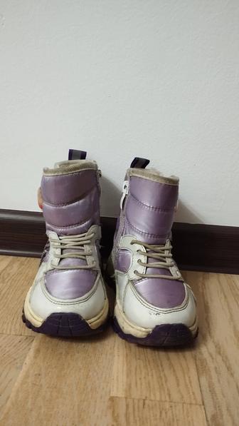Детские зимние сапоги б/у