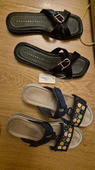 Летние женские шлепанцы новые 38размер