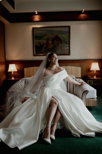 Свадебное платье в стиле luxury minimalism