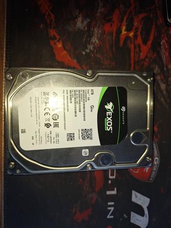 Seagate Exos HDD 6000гб для сервера SAS почти новый