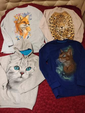 Новые свитшоты, худи, толстовки женские 42-52 от 3500тг