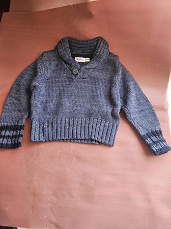 Детский джемпер 62-68 на мальчика стильный и мягкий