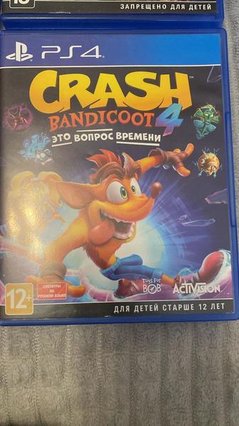 Диск пс4 CRASH
Bandicoot 4 Это вопрос времени