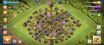 Аккаунт от clash of clans 10 th