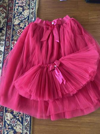 Юбка мама-дочь