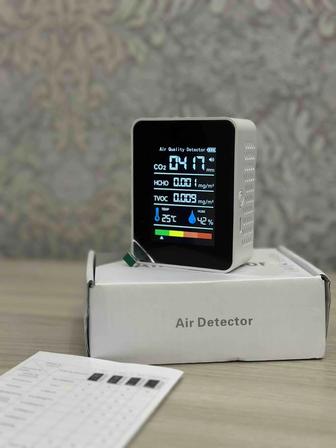 Монитор качества воздуха, датчик углекислого газа в помещении 5в1
