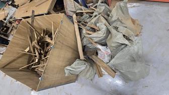 Термодерево в мешках.