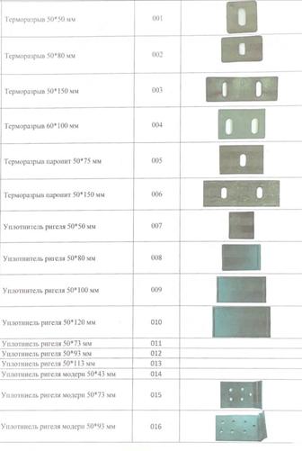 Уплотнитель ригеля,торцевой уплотнитель