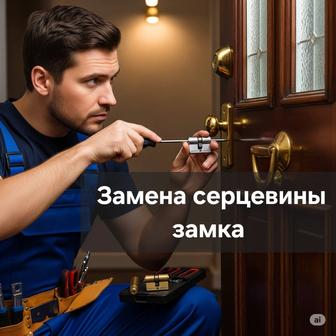 Замена сердцевины замка
