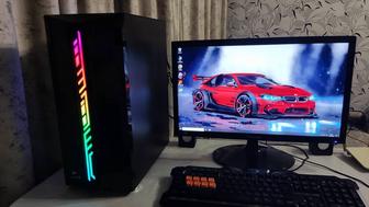 Игровой компьютер i3 9100 GTX 1050ti 4Gb LCD 22