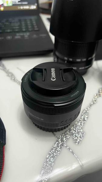 Объектив canon ef 50 mm 1.8 stm