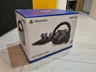 Игровой руль и педали для сим-рейсинга