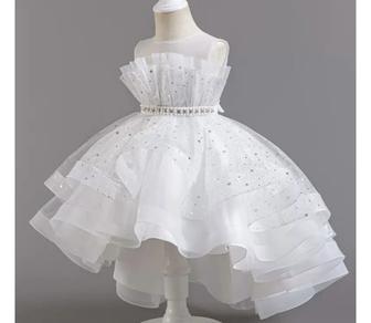 Белое платье для девочек