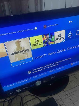 Playstation 4 в хорошем состоянии с многими играми