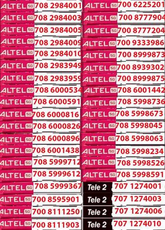 Продам номера 3 цифры билайн актив алтел