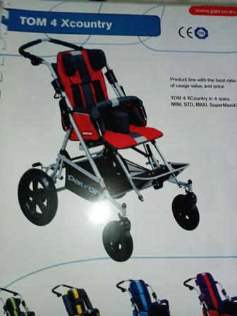 Коляска инвалидная детская TOM 4 X COUNTRY
